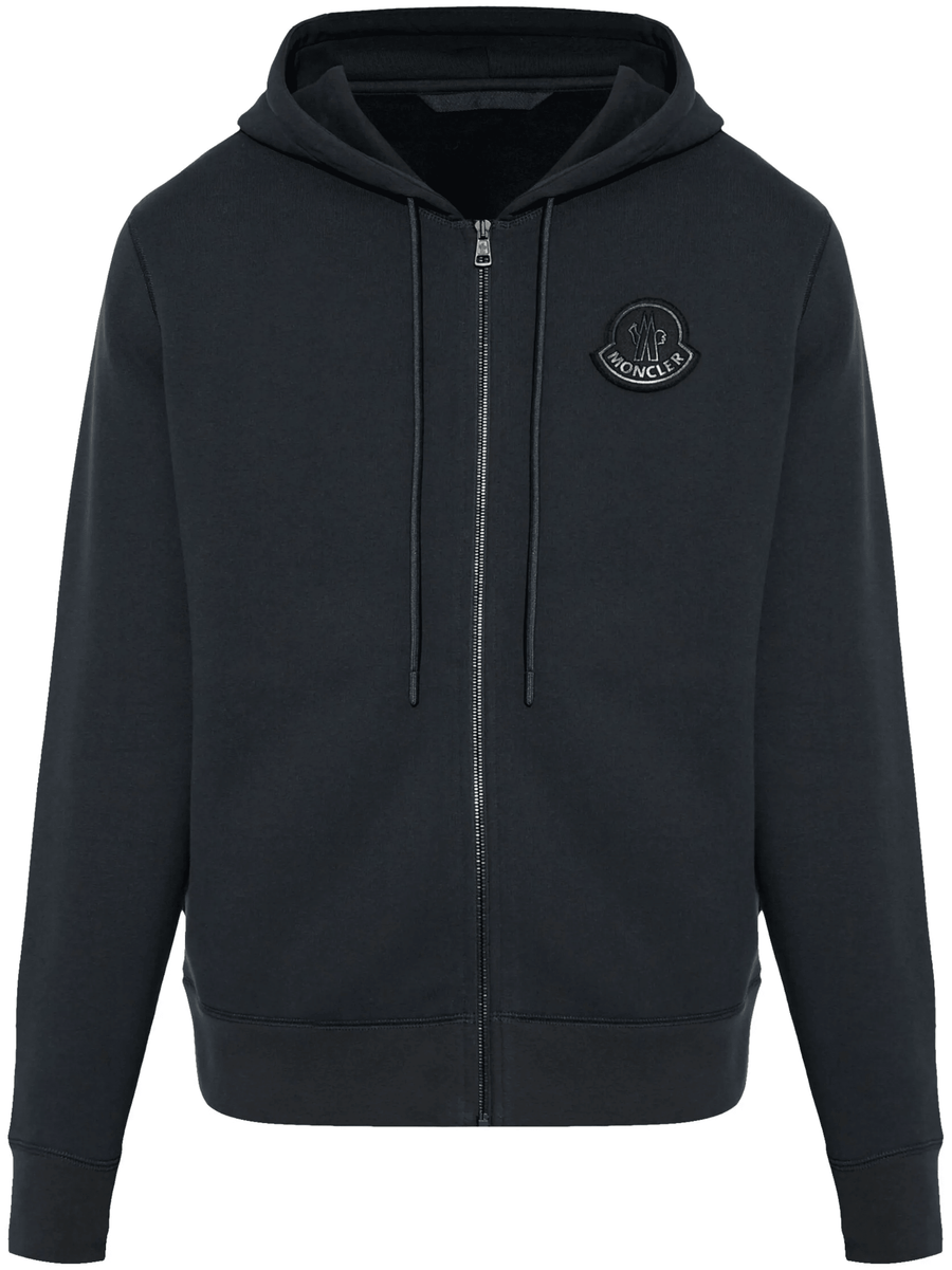 Moncler logo-patch hoodie