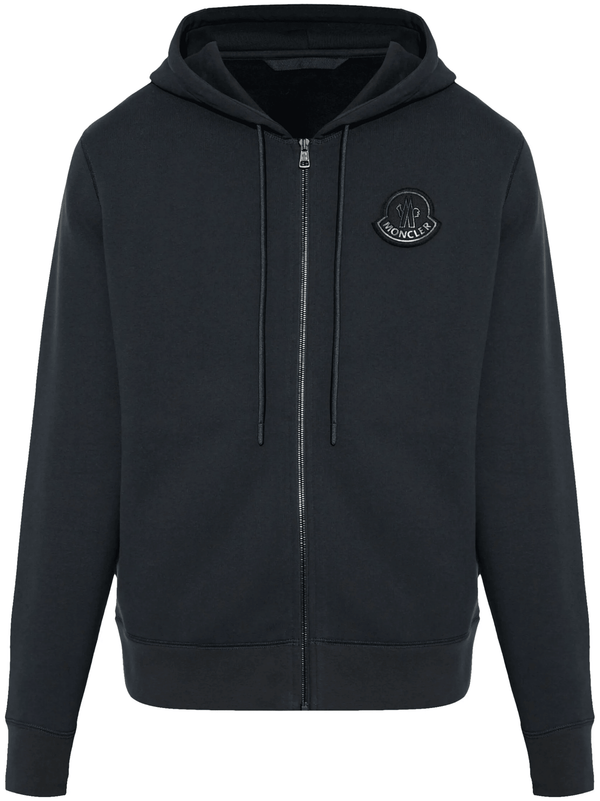 Moncler logo-patch hoodie