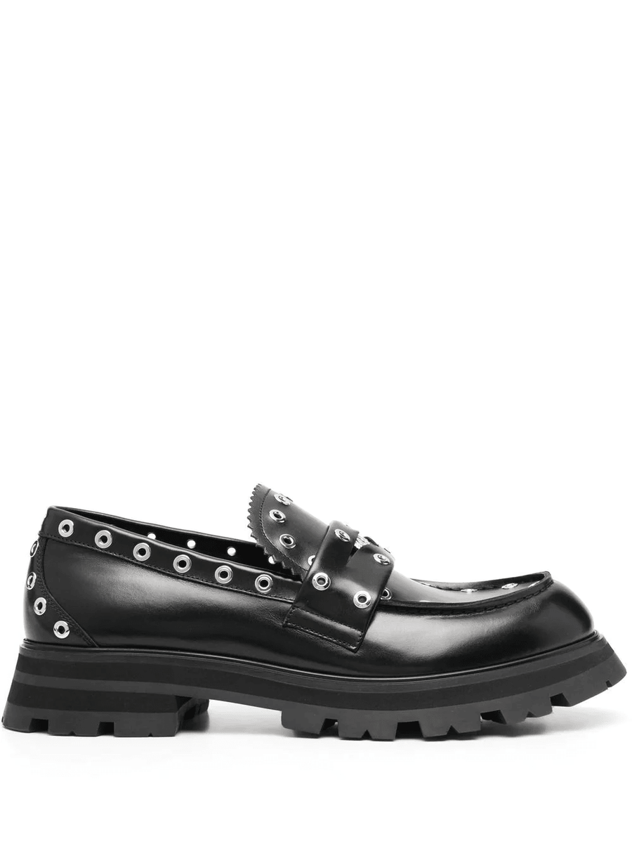 Alexander McQueen mocassins chunky à œillets