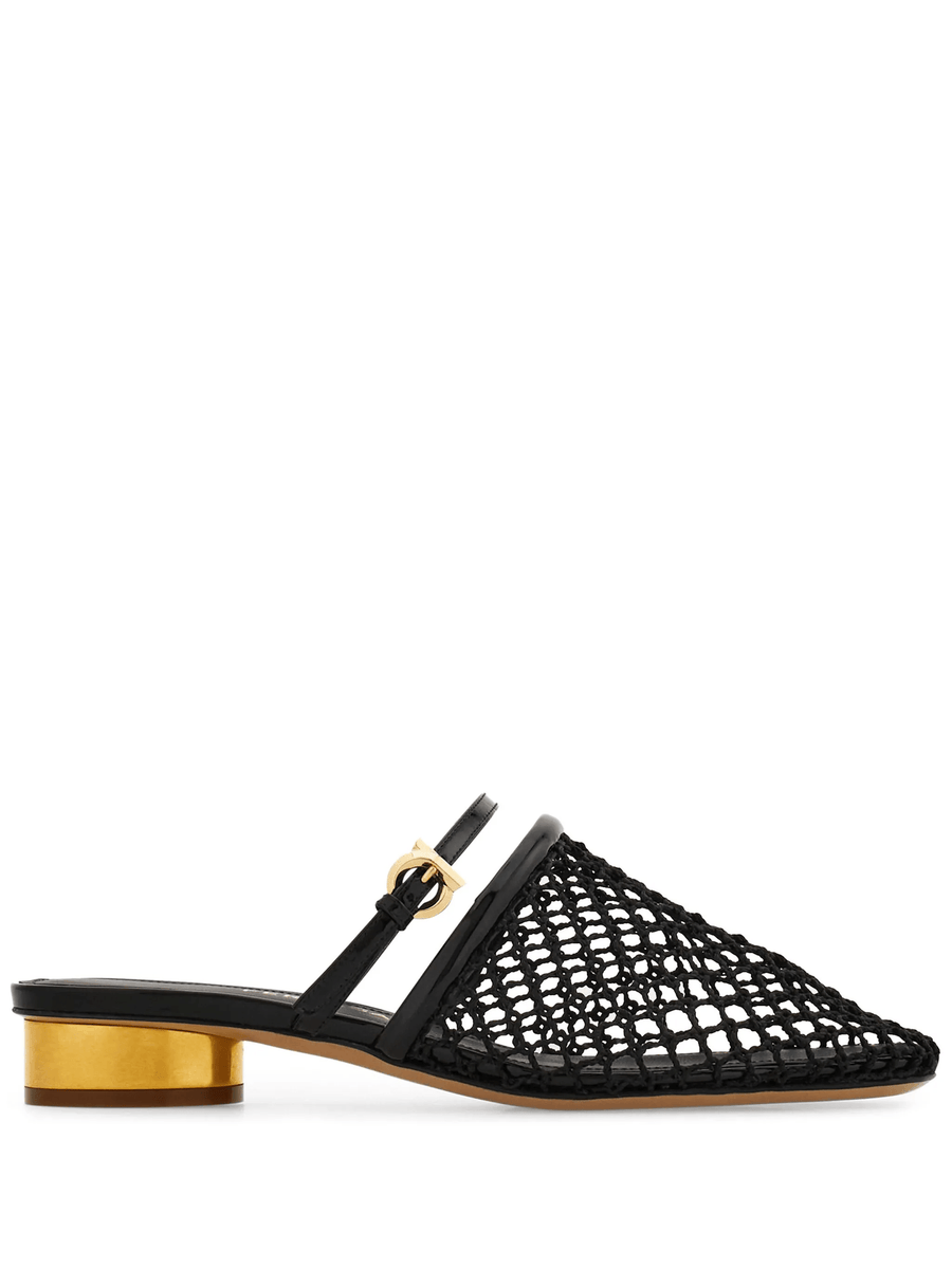 Ferragamo 40mm Mesh mules