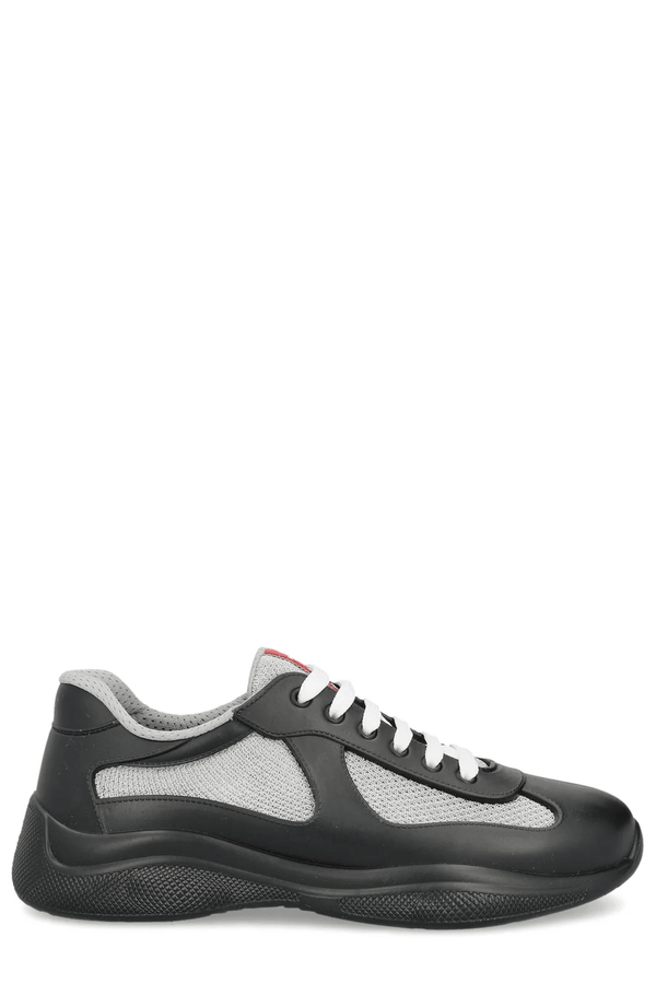 Prada America's Cup Soft rubber and bike fabric sneakers