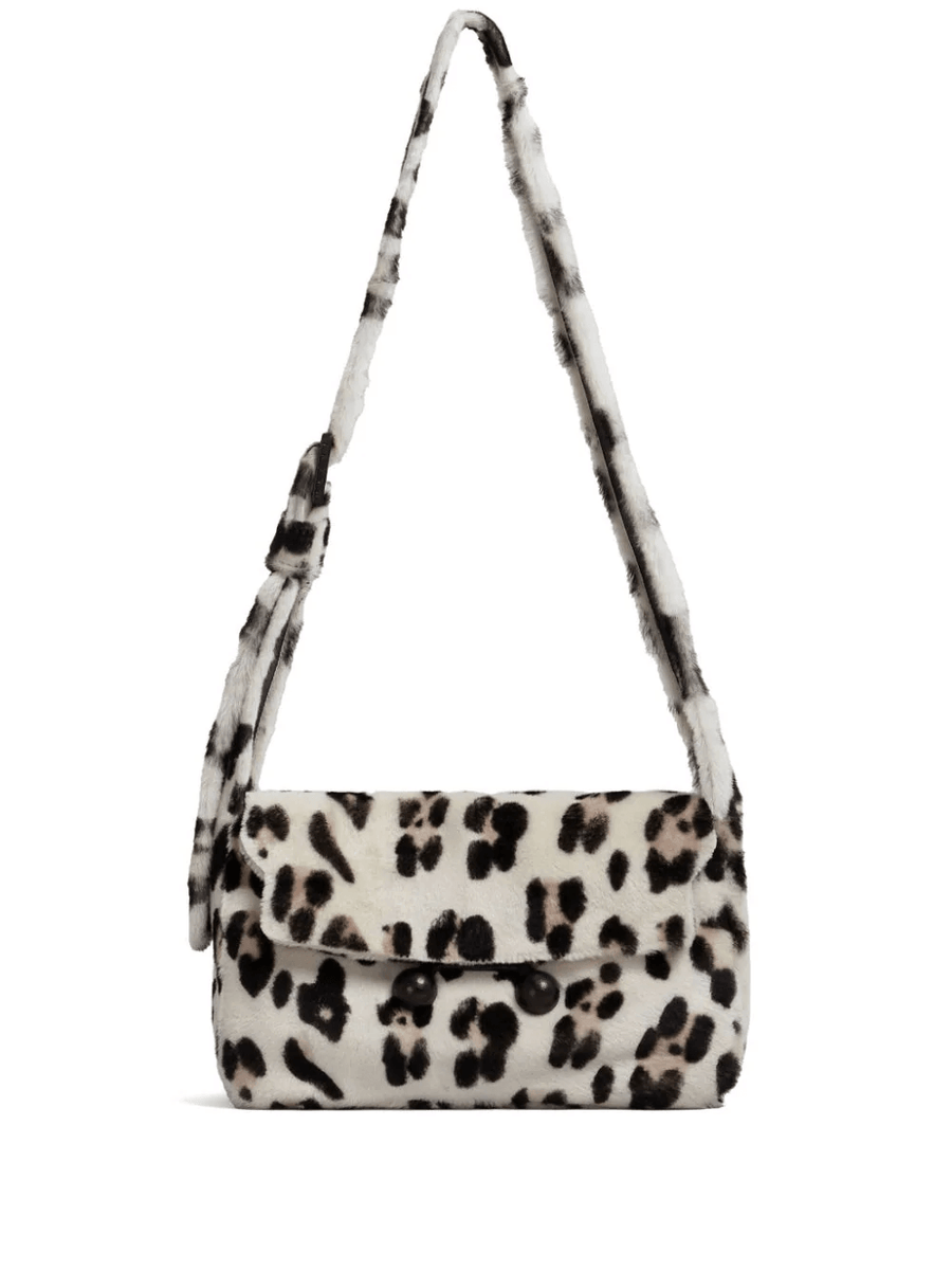 Marni animal print shoulder bag