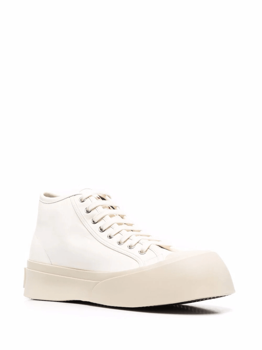 Marni Pablo leather mid-top sneakers