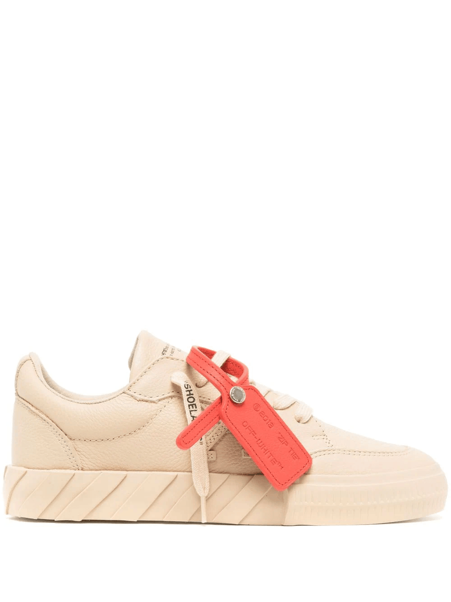 Off-White Low Vulcanized suede sneakers