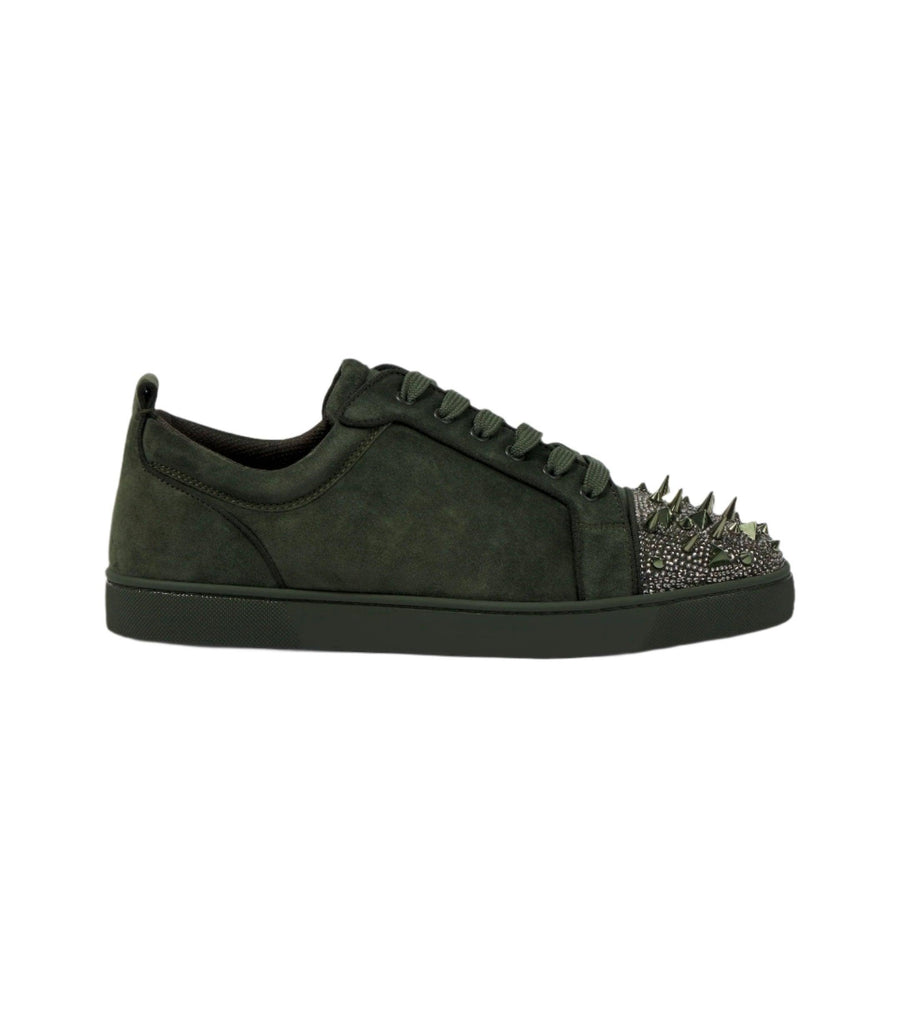Christian Louboutin Louis Junior Spikes suede sneakers