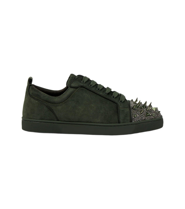 Christian Louboutin Louis Junior Spikes suede sneakers