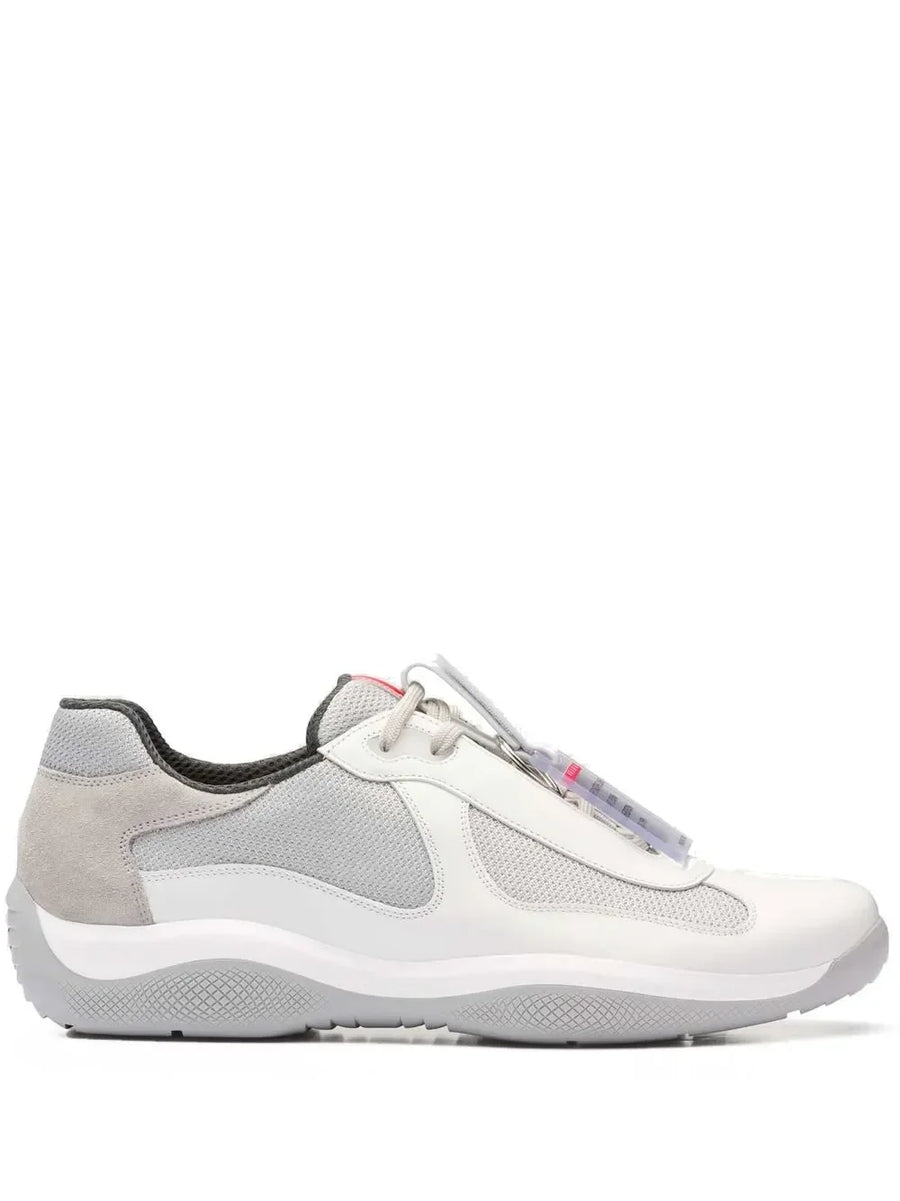 Prada America's Cup grey white sneakers