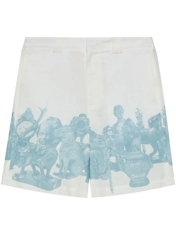 Givenchy graphic-print shorts