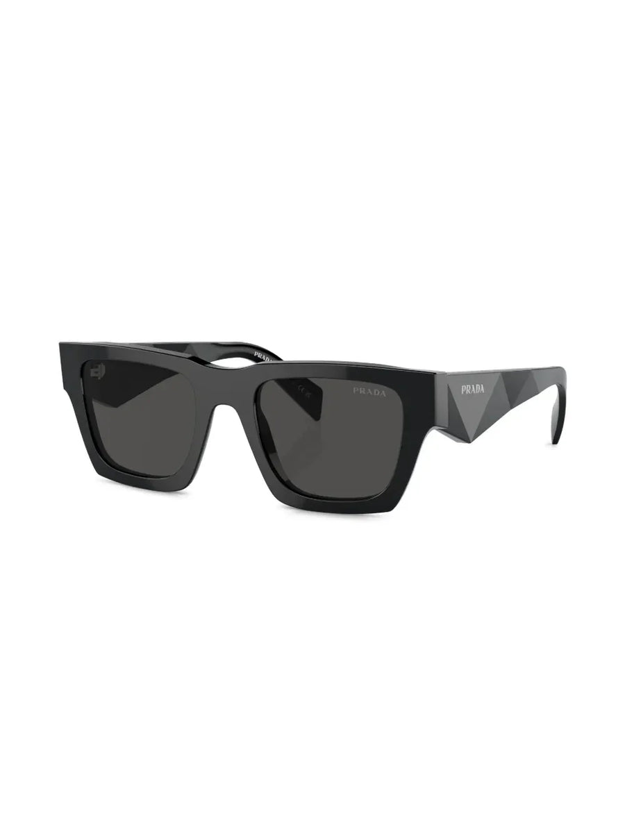 Prada Eyewear logo-lettering square sunglasses