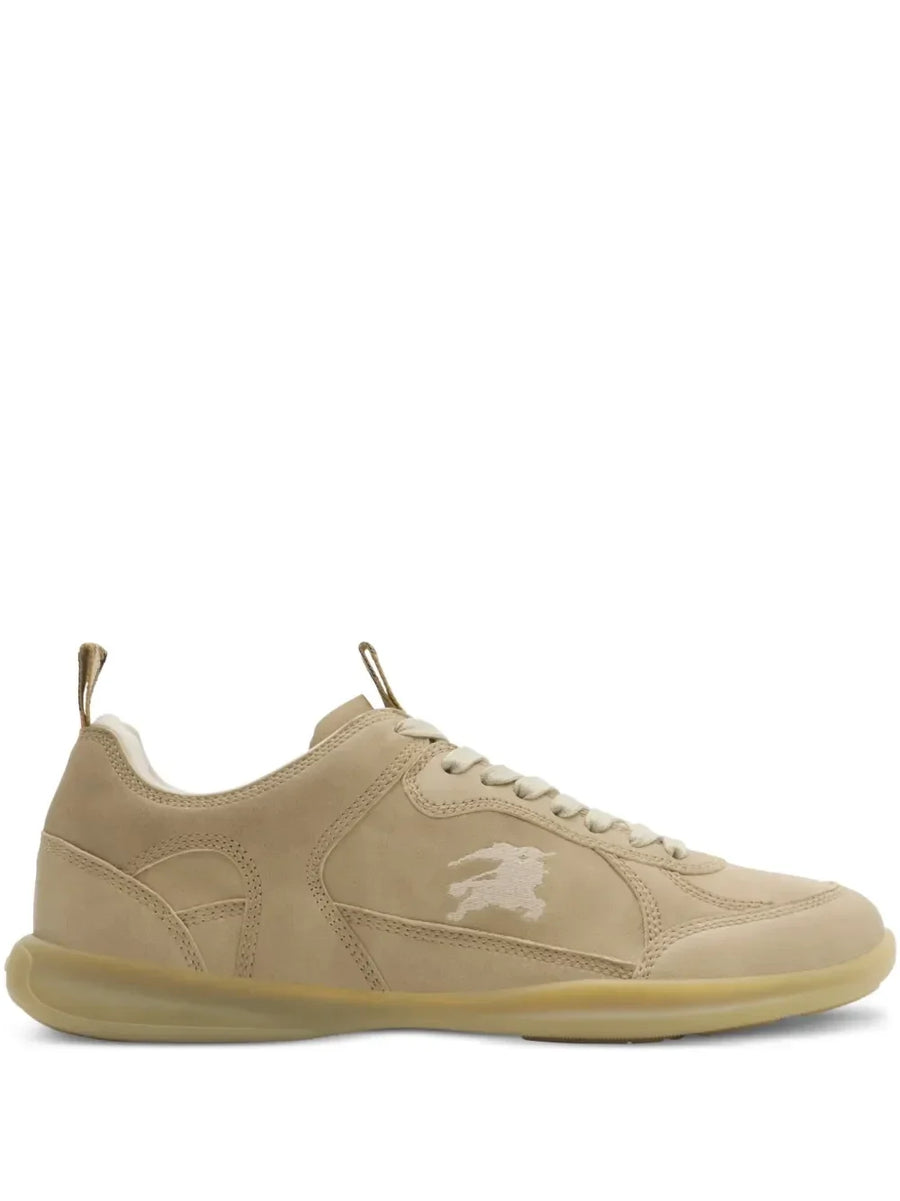 Burberry Beige leather Matrix sneakers