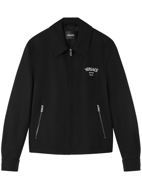 Versace Medusa Head-embroidered jacket