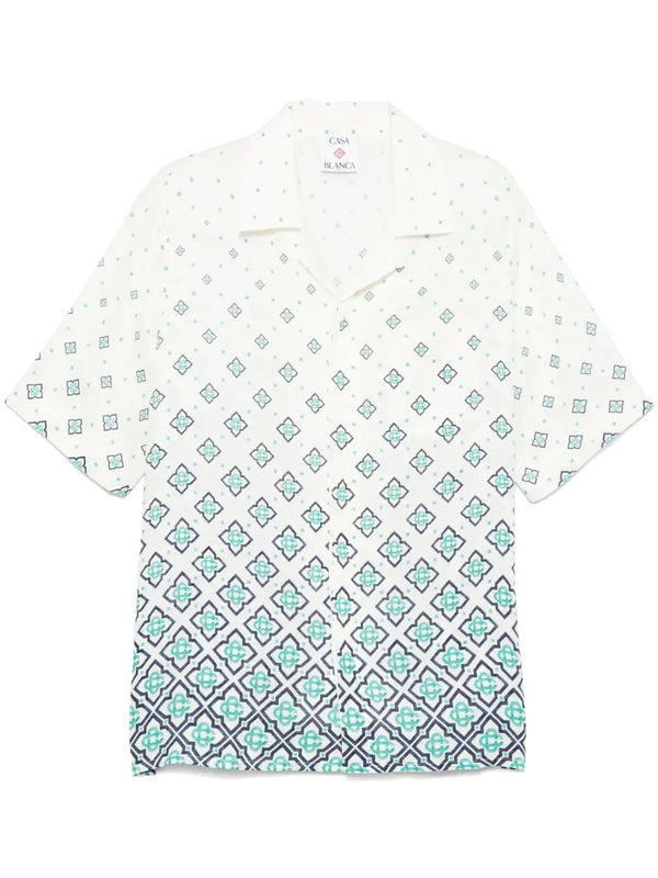 Casablanca monogram-print shirt