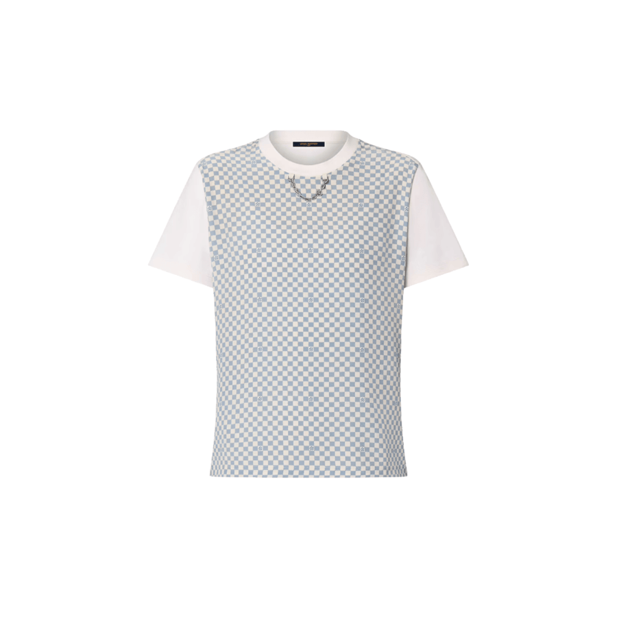 Louis Vuitton 1AFPA0 Damier Front T-Shirt