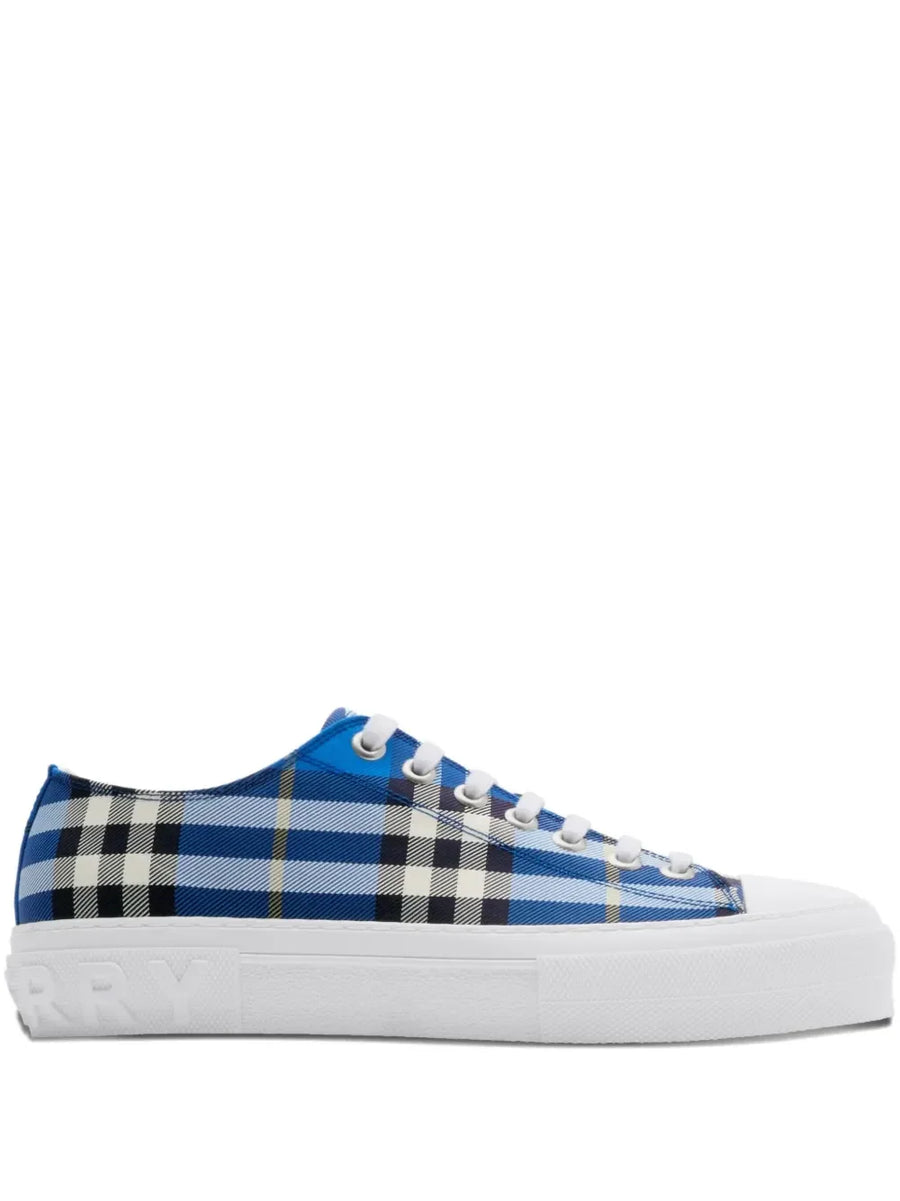 Burberry checked sneakers