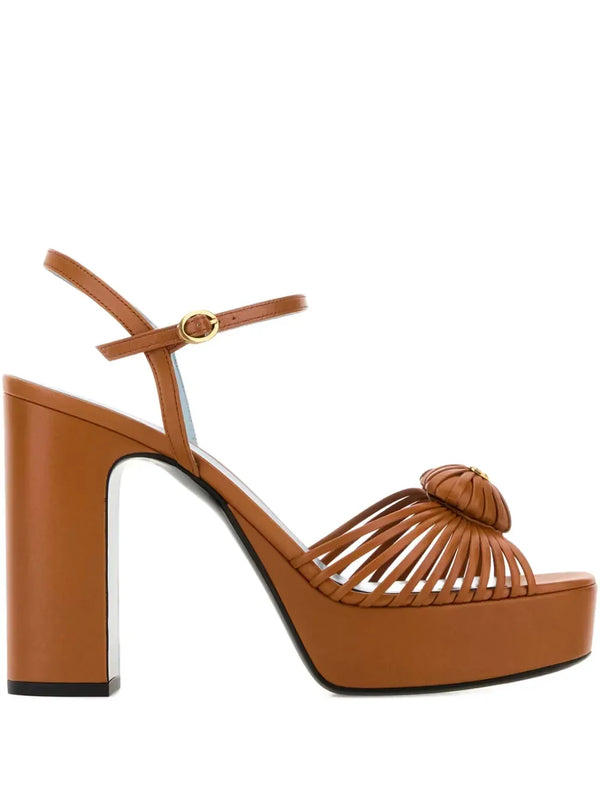Valentino Garavani 110mm VLogo platform sandals