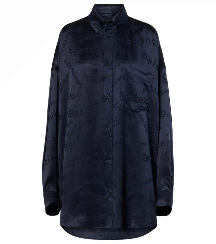 BALENCIAGA Cocoon silk shirt