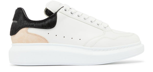 ALEXANDER MCQUEEN Oversized sneakers white black blush