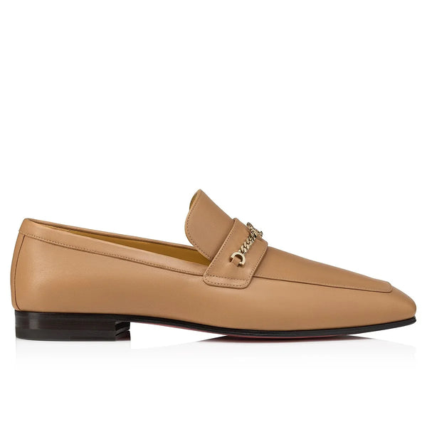 Christian Louboutin MJ Beige Moc Man Loafers