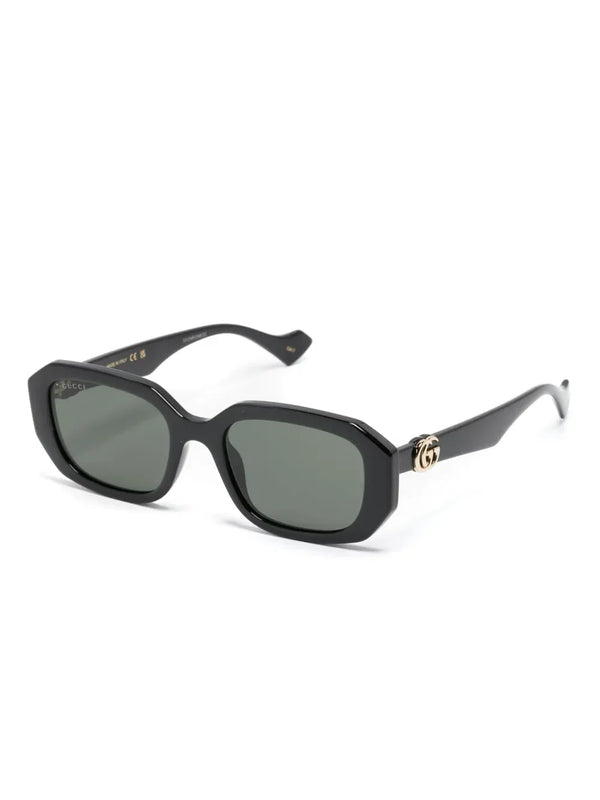 Gucci Eyewear Double-G geometric-frame sunglasses
