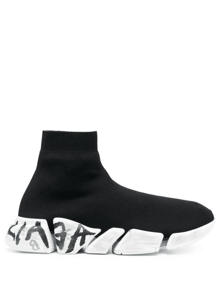 Balenciaga Speed 2.0 graffiti sneakers
