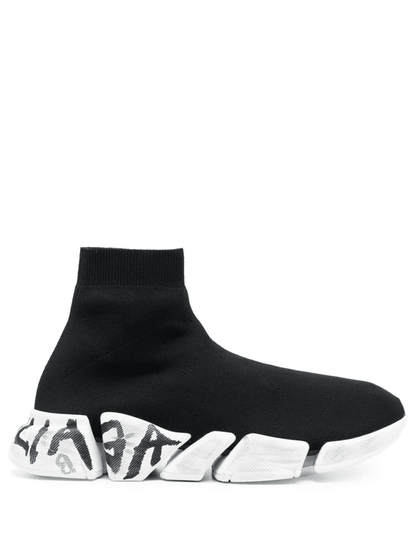 Balenciaga Speed 2.0 graffiti sneakers