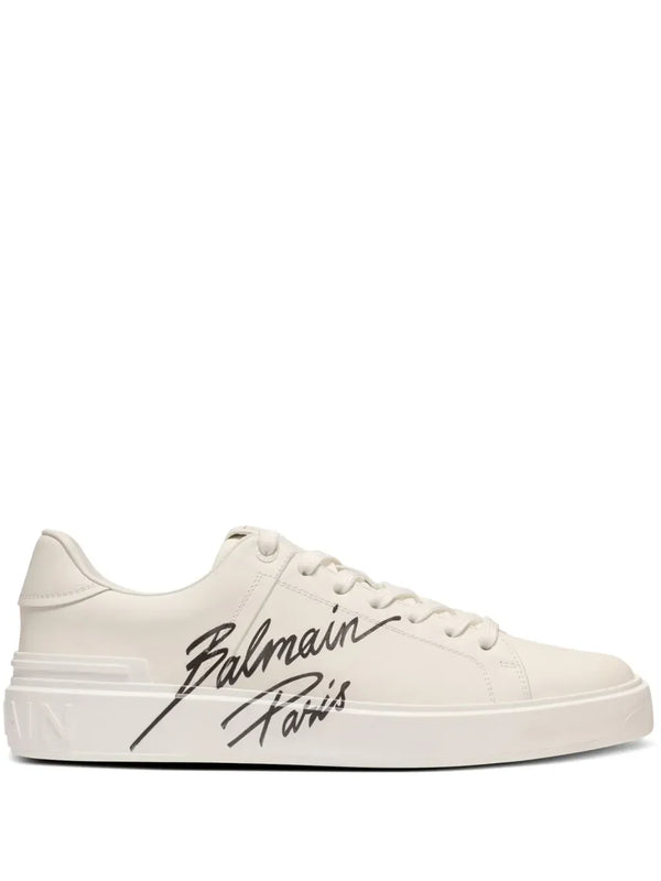 Balmain B-Court leather sneakers