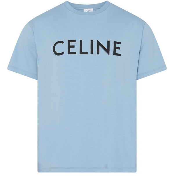 CELINE Loose Celine t-shirt in cotton jersey