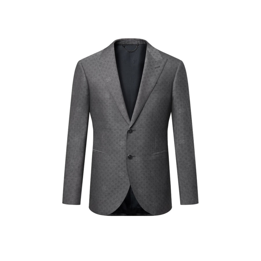 Veste Pont Neuf en jacquard Damier Louis Vuitton — Anthracite