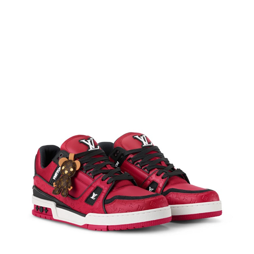 Louis Vuitton LV Trainer Sneaker — Red