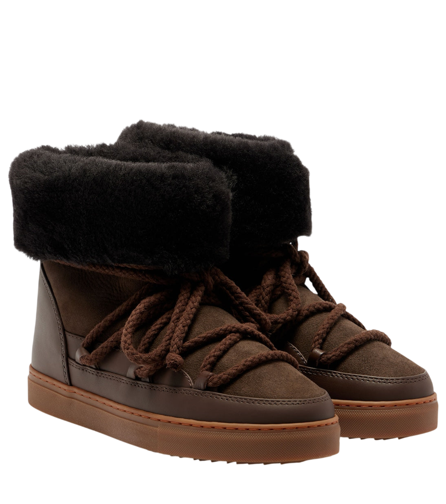 Inuikii Classic High leather and suede snow boots