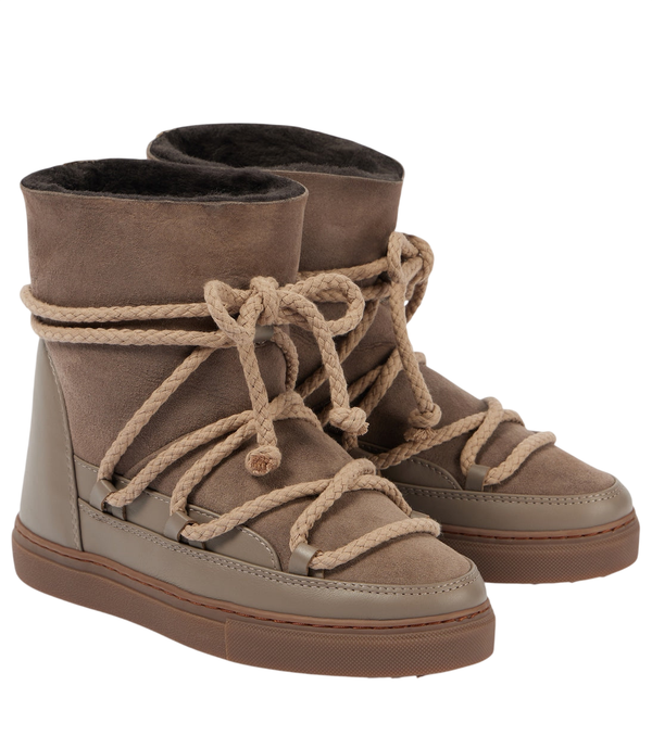 Inuikii Classic Wedge leather snow boots