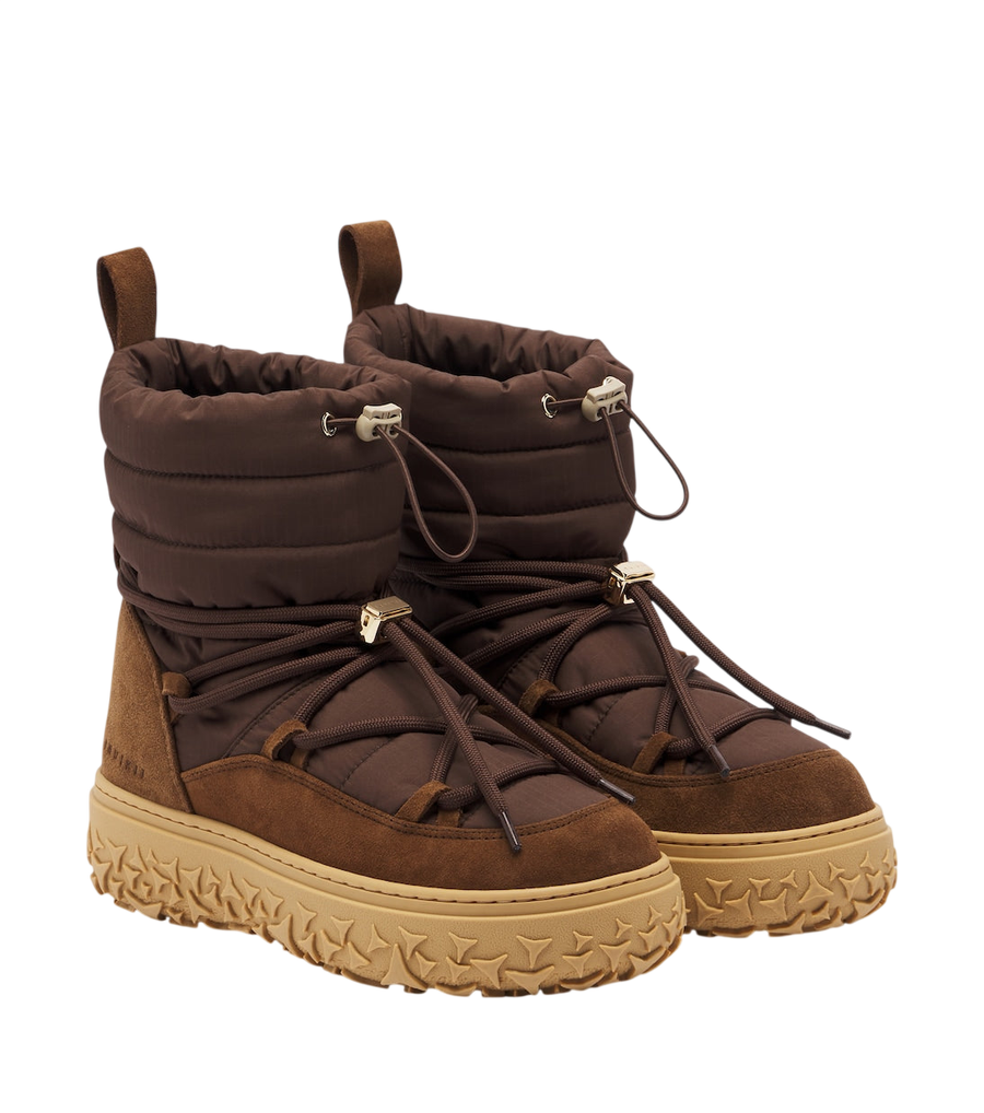 Inuikii Technical suede-trimmed snow boots