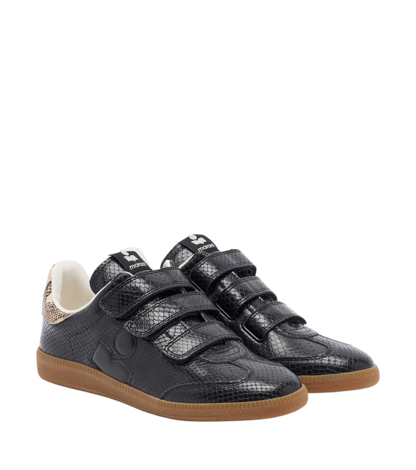 Isabel Marant Beth snake-effect leather sneakers