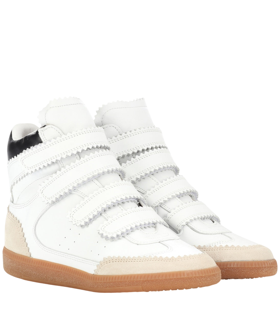 Isabel Marant Bilsy leather sneakers