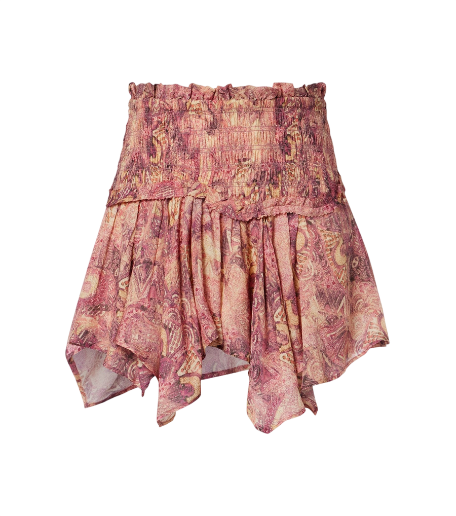 Minifalda de seda Ceiva de Isabel Marant