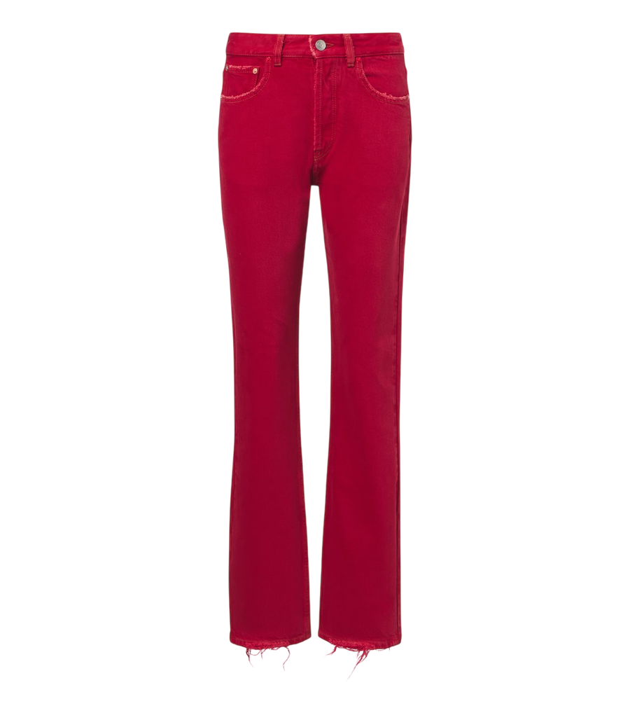 Jeans ajustados con efecto desgastado Daya de Isabel Marant