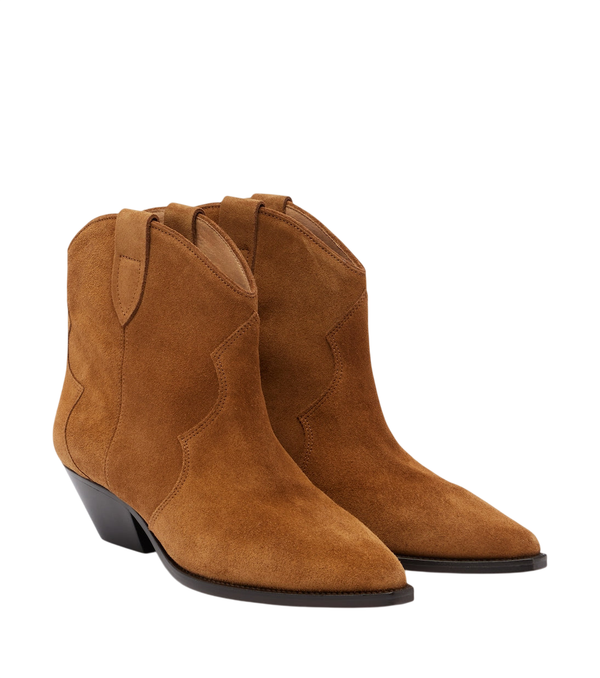 Isabel Marant Dewina suede cowboy boots