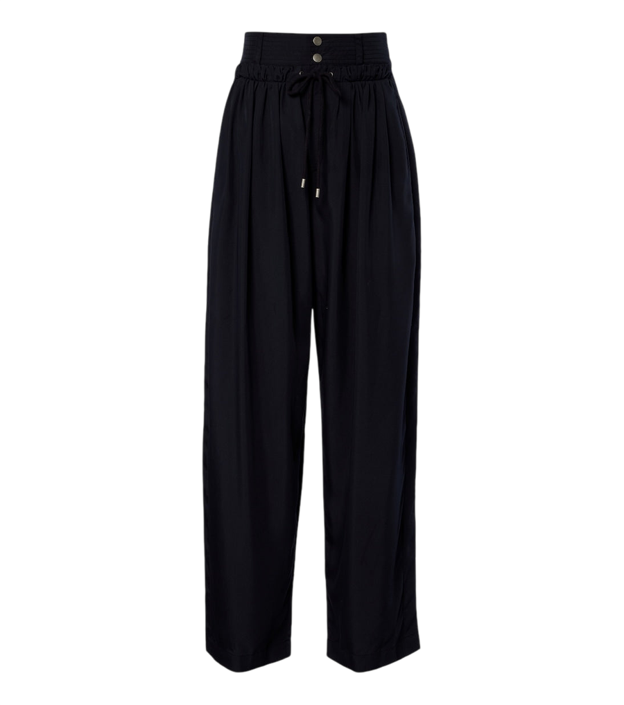 Isabel Marant Inaya layered wide-leg pants