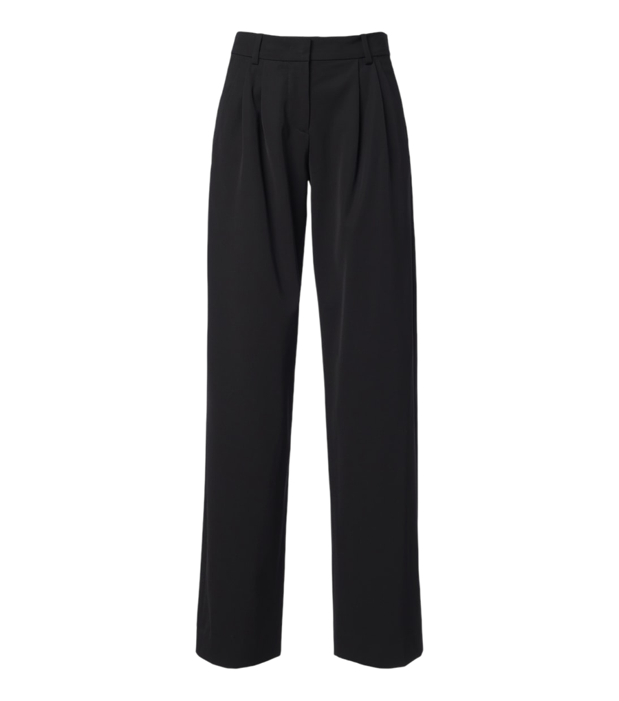 Isabel Marant Lyda pleated virgin wool wide-leg pants