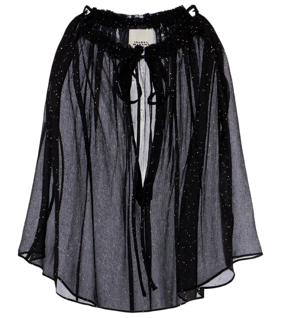 Isabel Marant Marilou silk georgette top