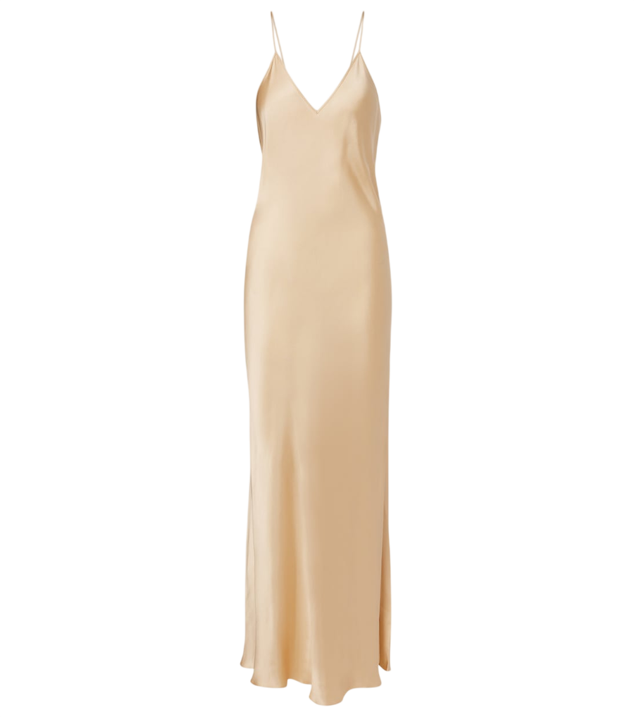 Isabel Marant Nevana satin slip dress