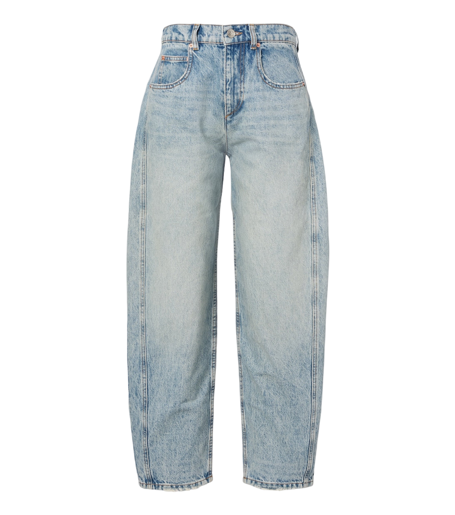 Vaqueros de corte barrel Isabel Marant Oriane