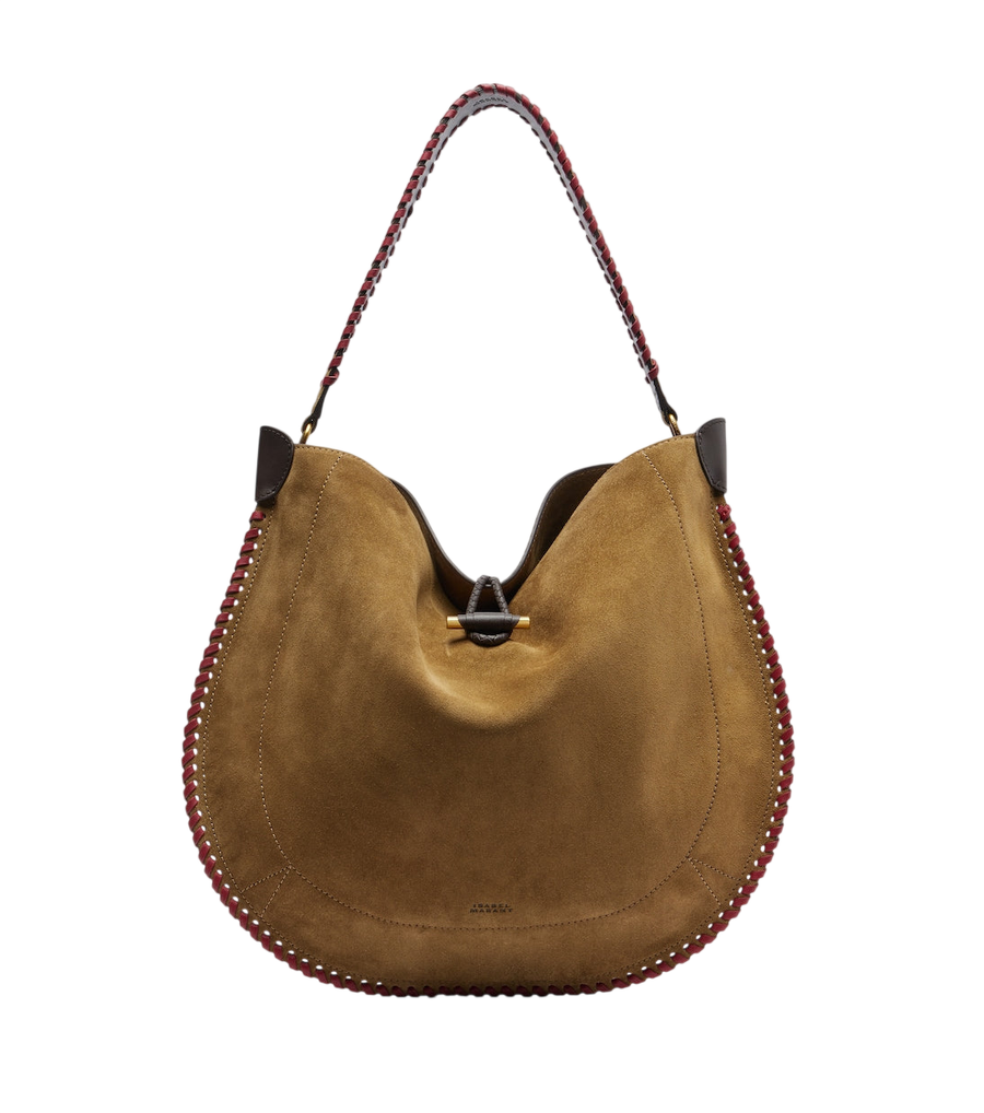 Isabel Marant Oskan Large suede shoulder bag