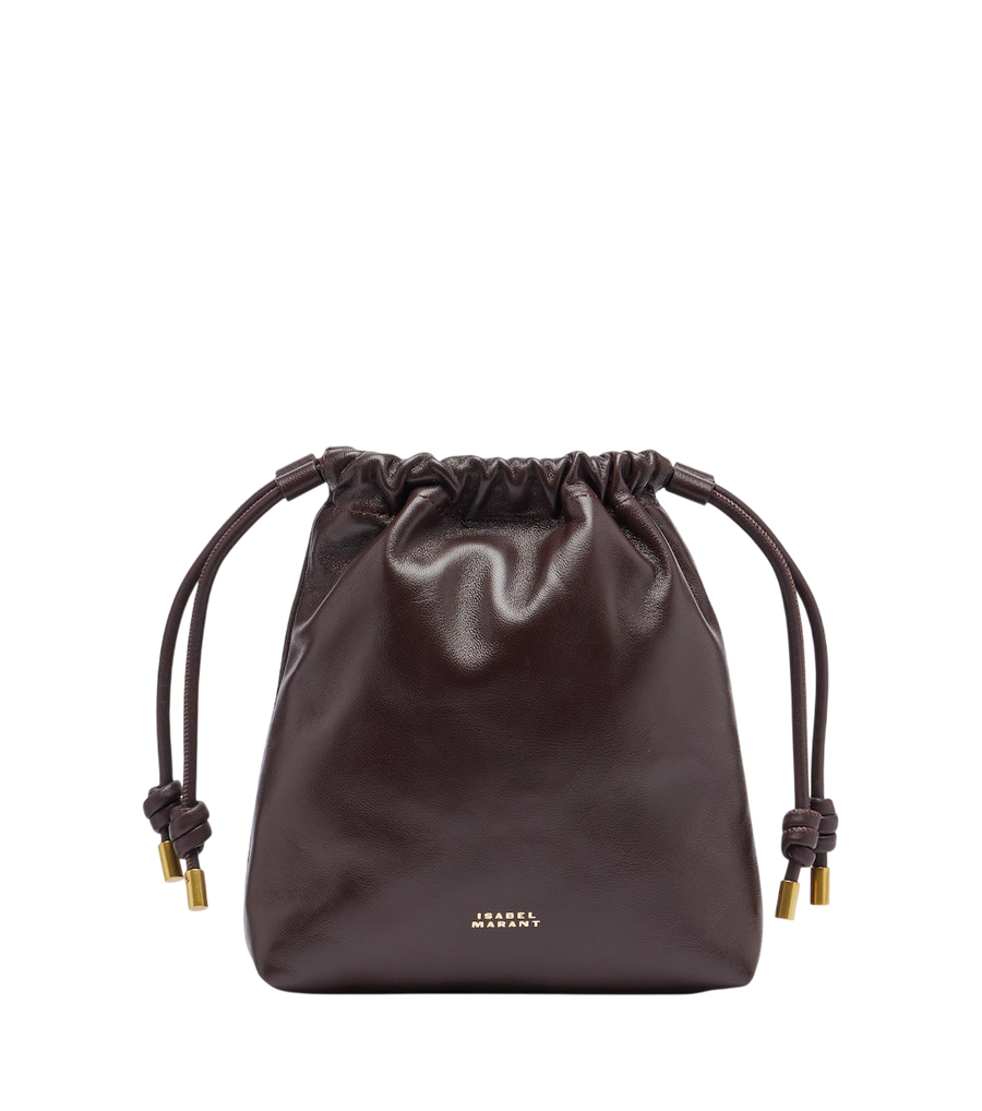 Isabel Marant Silven Mini leather bucket bag