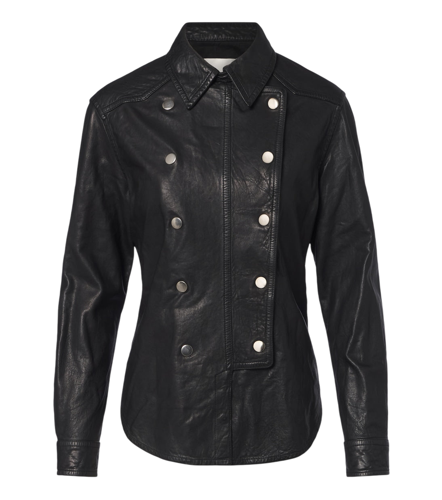 Camisa de piel Valdy de Isabel Marant