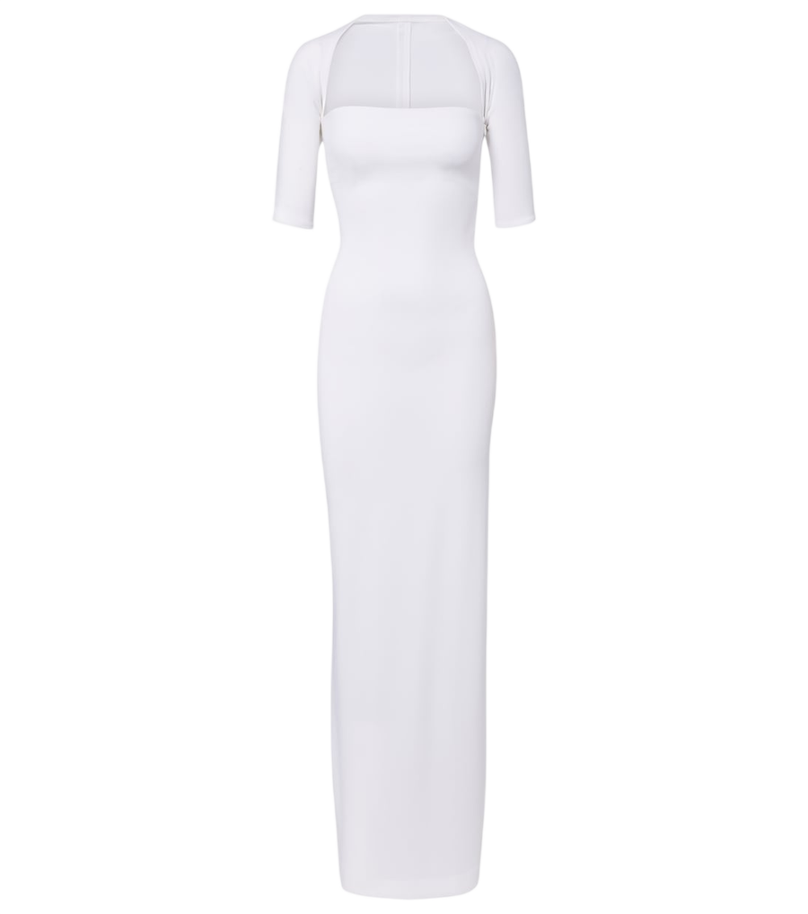 Jacquemus Bolero jersey gown