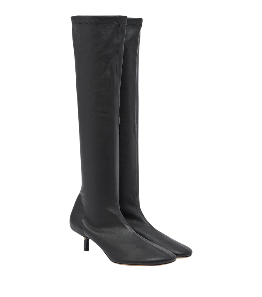 Jacquemus Collant leather knee-high boots