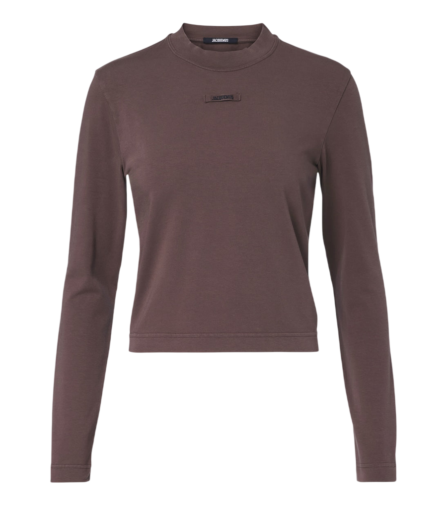 Jacquemus Gros Grain cotton-blend jersey T-shirt