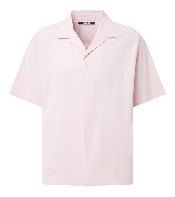 Jacquemus Jean Atelier jersey bowling shirt