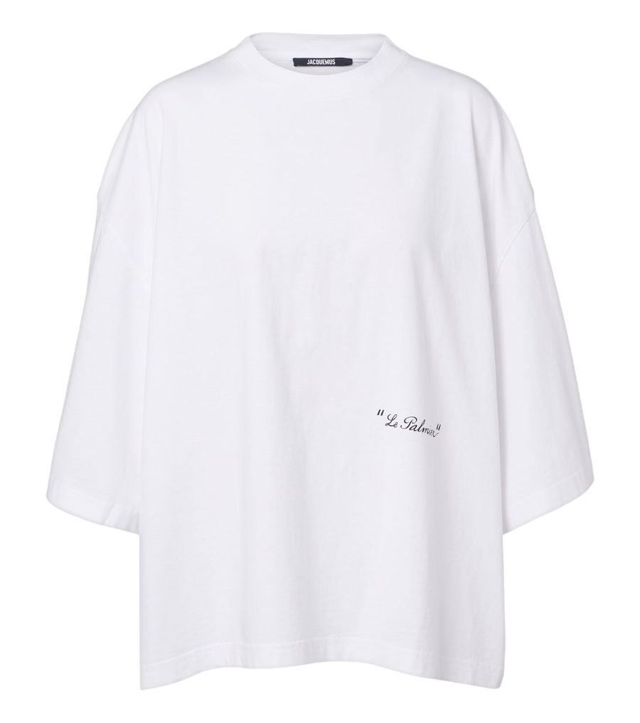 T-shirt en jersey de coton imprimé Le Palmier de Jacquemus